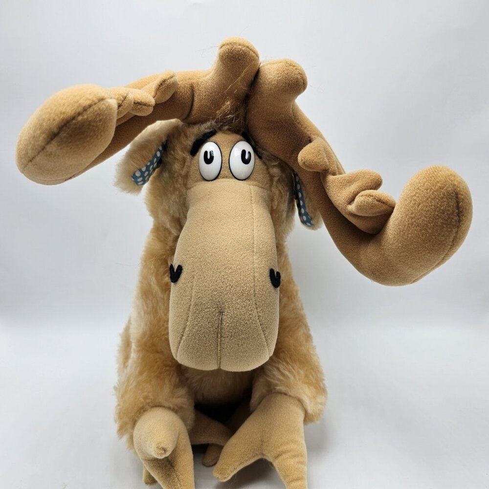 Vintage 1983 Coleco Seuss THIDWICK Big Hearted Moose Stuffed Plush Bingle 11"